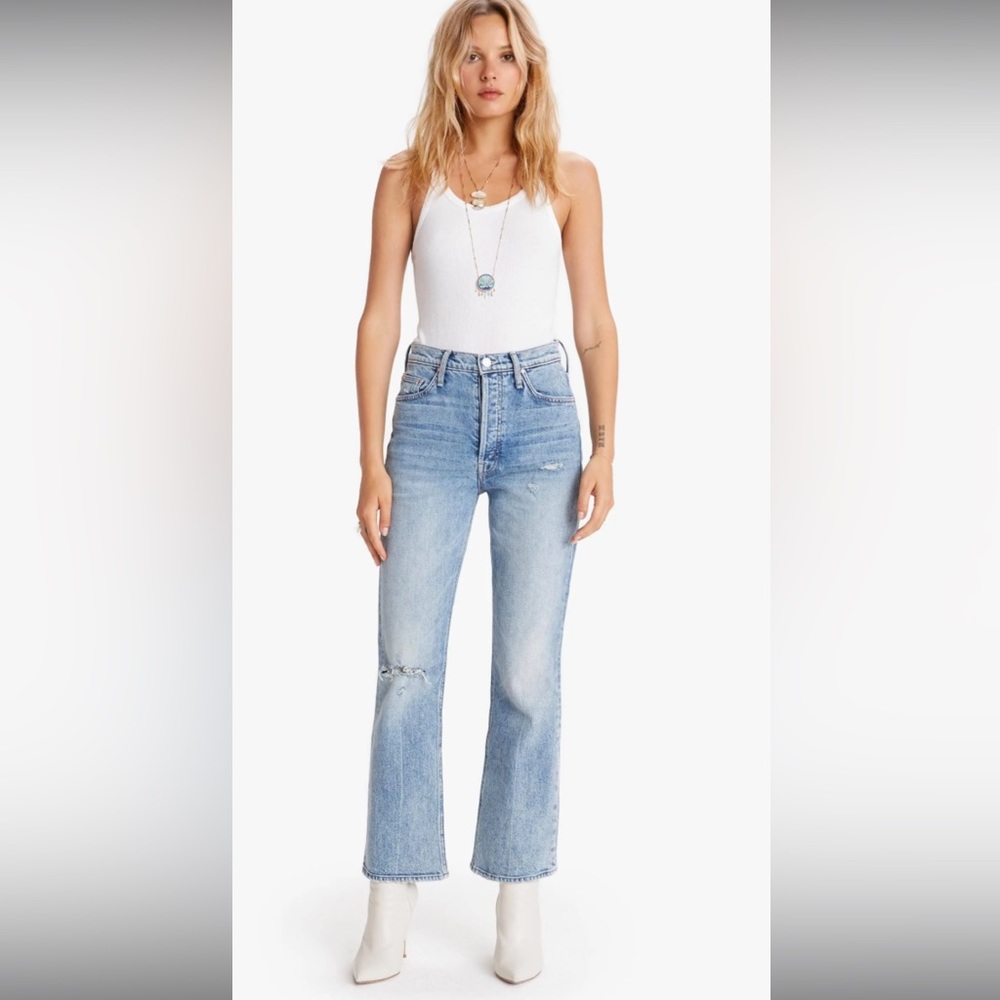 Mother The Tripper Size 24 Kick Flare Jean
